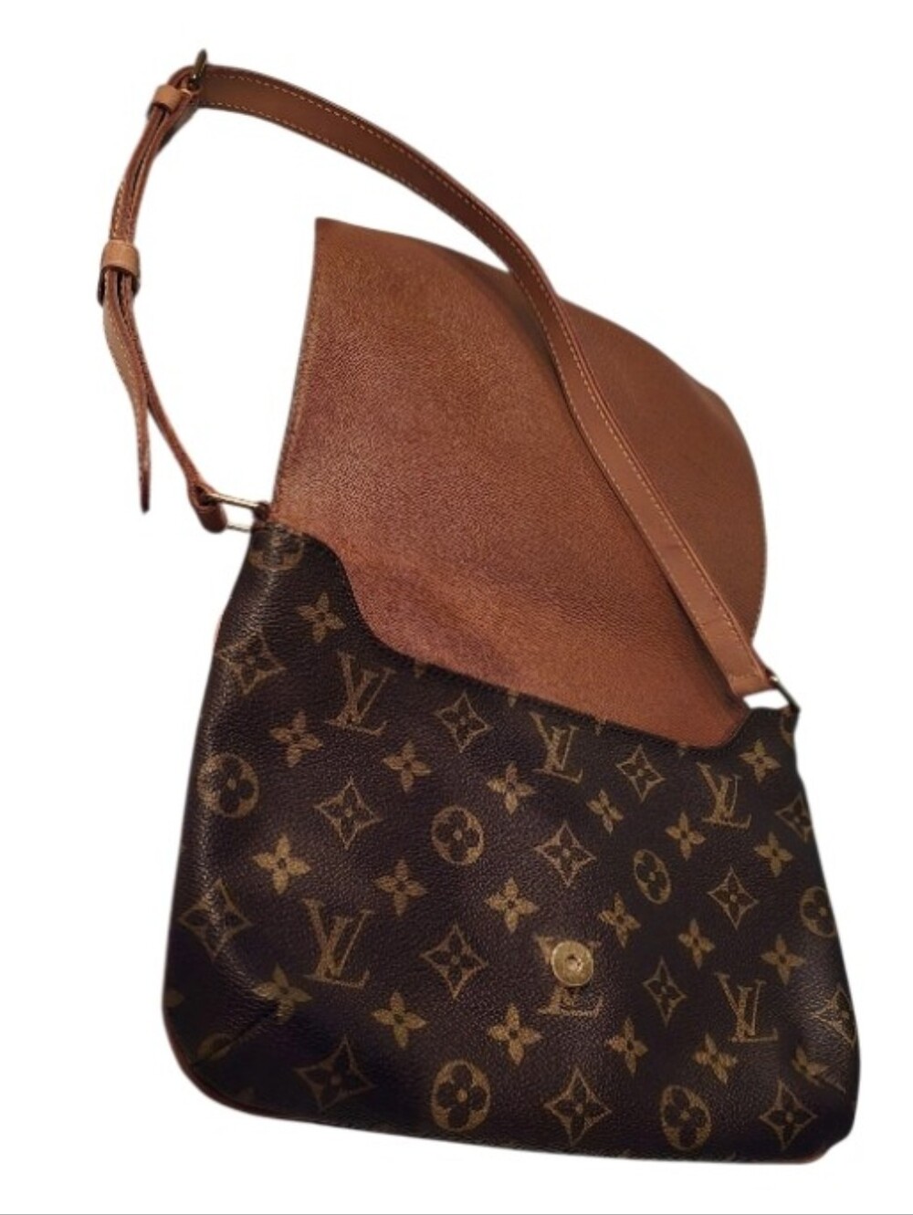 Authentic Louis Vuitton Monogram Canvas Musette Tango Bag LV Excellent Condition - Picture 13 of 16